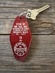 画像1: Vintage Motel Key STAR OF THE SEA INC #2 (A819) (1)