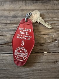 Vintage Motel Key BULAN'S MOTEL #9 (A824)