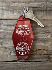 Vintage Motel Key HIGHPOINT MOTOR INN #10 (A827)