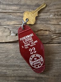 Vintage Motel Key FISHERMANS LODGE #22 (A834)