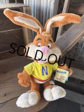 00s Vintage Nestle Quik Bunny Plush Doll 43cm (A839)  