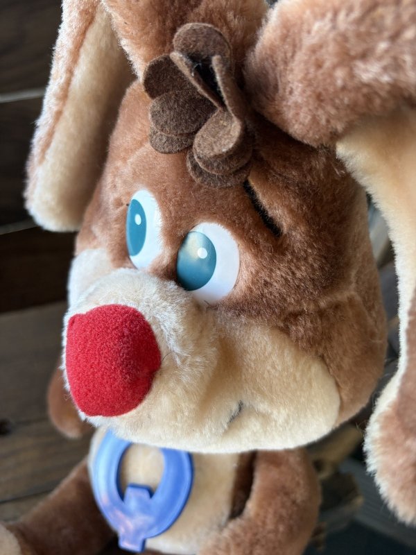 画像6: 80s Vintage RUSS Nestle Quik Bunny Plush Doll 38cm (A838)  