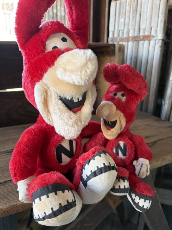 画像12: 80s Vintage Domino Pizza NOID Plush Doll 32cm (A837)  