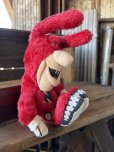 画像2: 80s Vintage Domino Pizza NOID Plush Doll 32cm (A837)   (2)