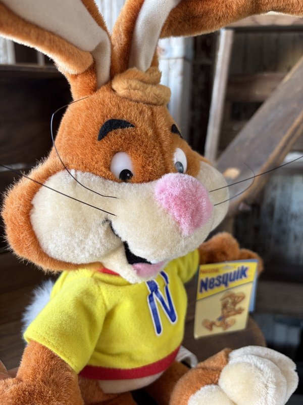 画像6: 00s Vintage Nestle Quik Bunny Plush Doll 43cm (A839)  