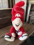 画像1: 80s Vintage Domino Pizza NOID Plush Doll 47cm (A836)   (1)