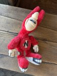画像10: 80s Vintage Domino Pizza NOID Plush Doll 32cm (A837)   (10)