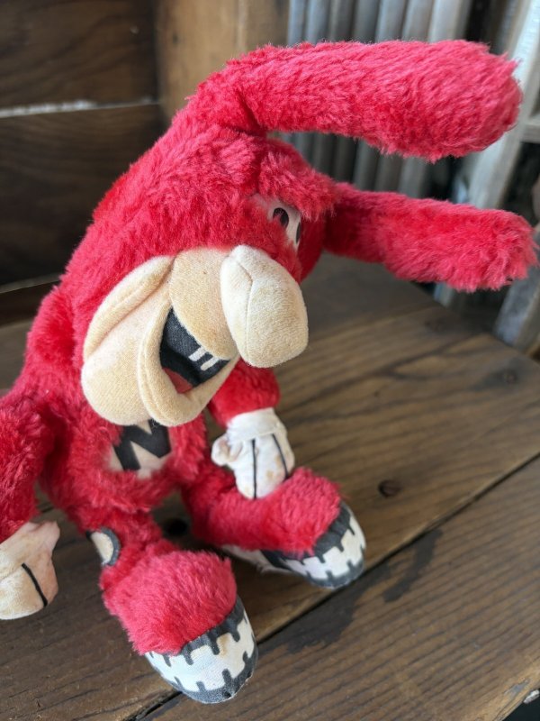 画像9: 80s Vintage Domino Pizza NOID Plush Doll 32cm (A837)  