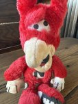 画像7: 80s Vintage Domino Pizza NOID Plush Doll 32cm (A837)   (7)