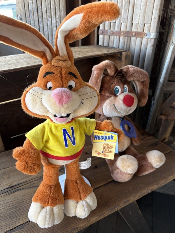 画像14: 00s Vintage Nestle Quik Bunny Plush Doll 43cm (A839)  