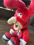 画像6: 80s Vintage Domino Pizza NOID Plush Doll 32cm (A837)   (6)