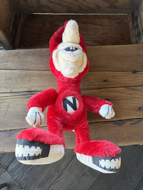 画像8: 80s Vintage Domino Pizza NOID Plush Doll 47cm (A836)  