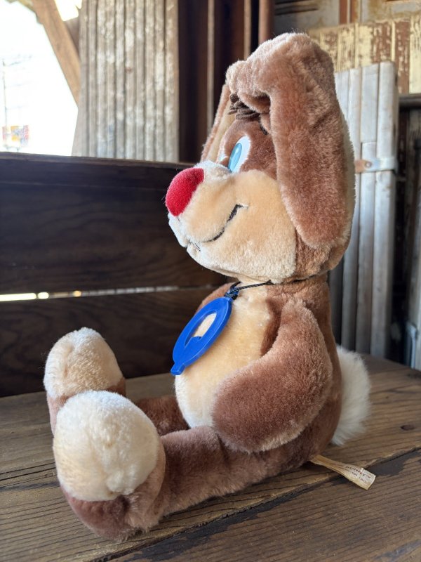 画像5: 80s Vintage RUSS Nestle Quik Bunny Plush Doll 38cm (A838)  