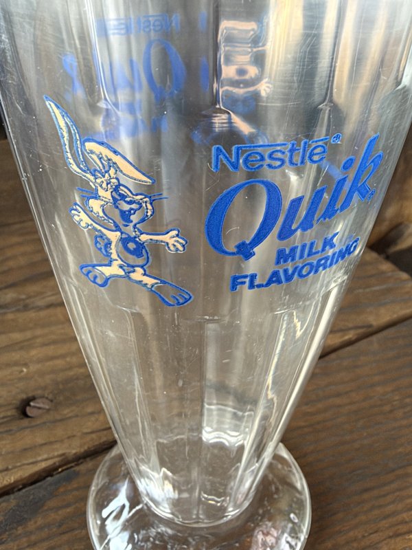 画像6: Vintage Nestle Quik Bunny Soda Shoppe Glass (A840)  