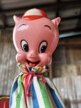 画像7: 60s Vintage Mattel Porky Pig Music Box Jack in the Box (A842) (7)