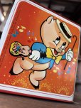 画像15: 60s Vintage Mattel Porky Pig Music Box Jack in the Box (A842) (15)