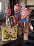 画像16: 60s Vintage Mattel Porky Pig Music Box Jack in the Box (A842) (16)