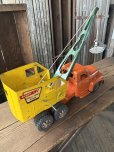 画像8: 50s Vintage Buddy L Mobile Power Digger Crane Truck (A843) (8)