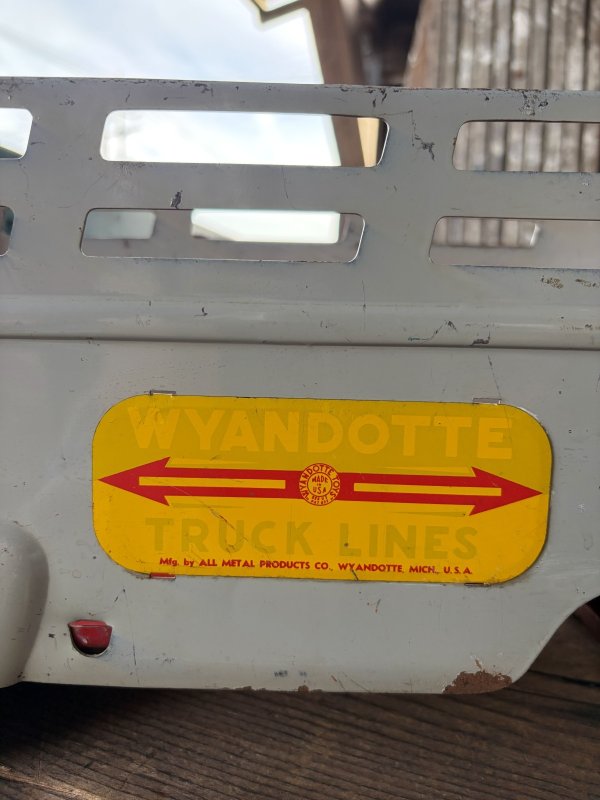 画像16: 50s Vintage Wyandotte Truck Lines Cab Trailer (A844)
