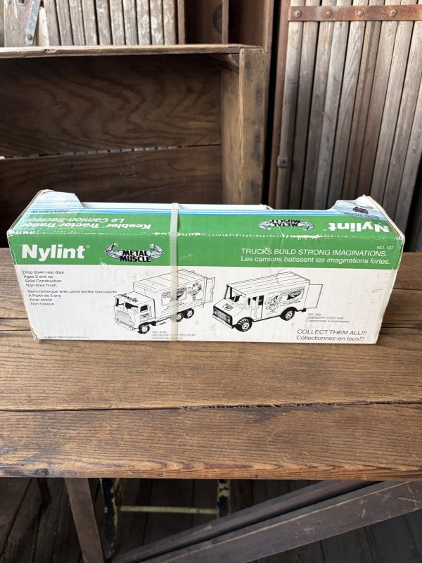 画像6: 80s Nylint Keebler Advertising Pressed Steel Truck and Trailer MIB (A849)