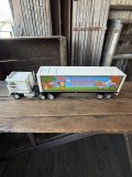 80s Nylint Keebler Advertising Pressed Steel Truck and Trailer (A847)