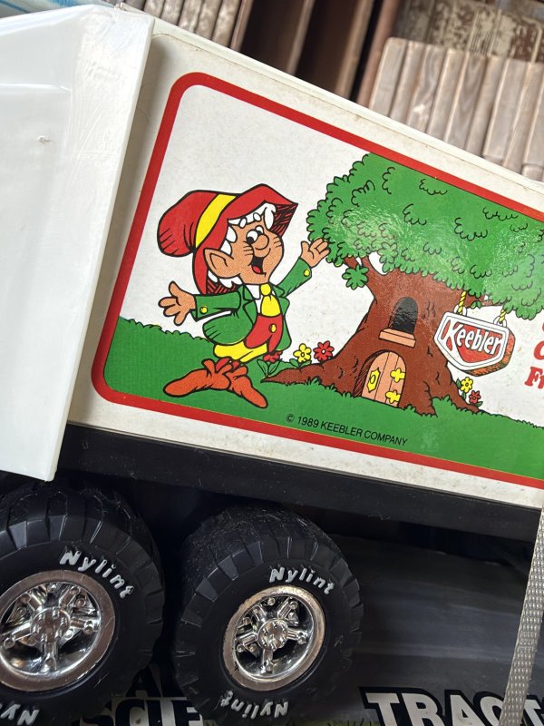 画像3: 80s Nylint Keebler Advertising Pressed Steel Truck and Trailer MIB (A849)