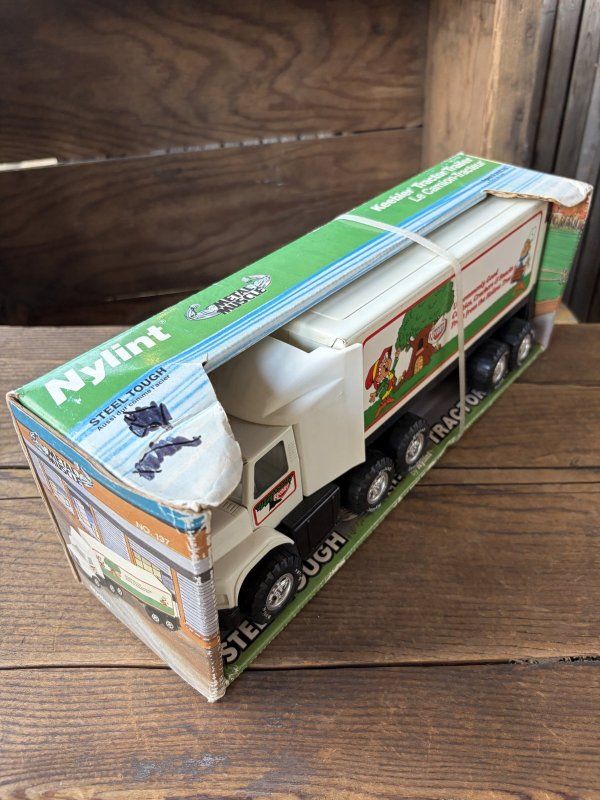 画像5: 80s Nylint Keebler Advertising Pressed Steel Truck and Trailer MIB (A849)