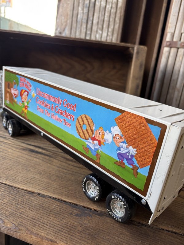 画像5: 80s Nylint Keebler Advertising Pressed Steel Truck and Trailer (A847)