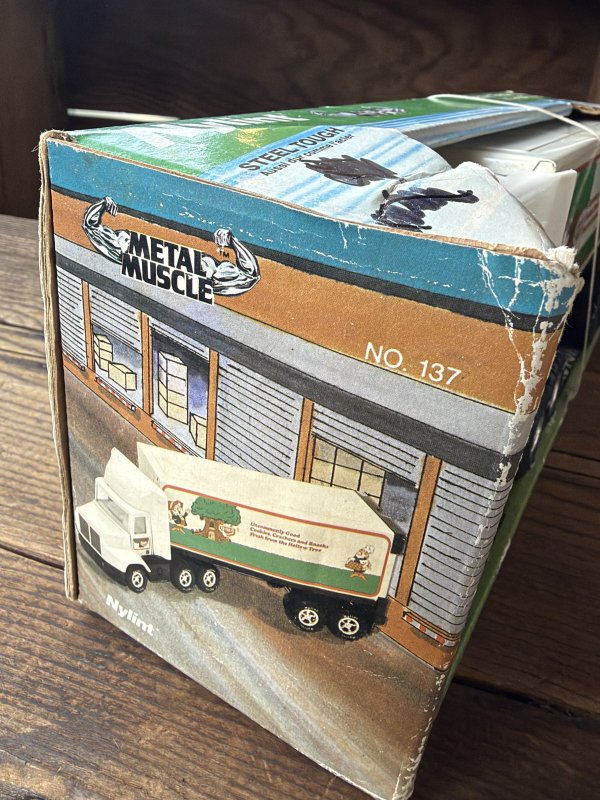 画像11: 80s Nylint Keebler Advertising Pressed Steel Truck and Trailer MIB (A849)