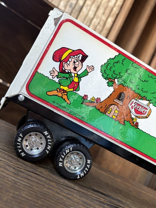 画像14: 80s Nylint Keebler Advertising Pressed Steel Truck and Trailer (A848)