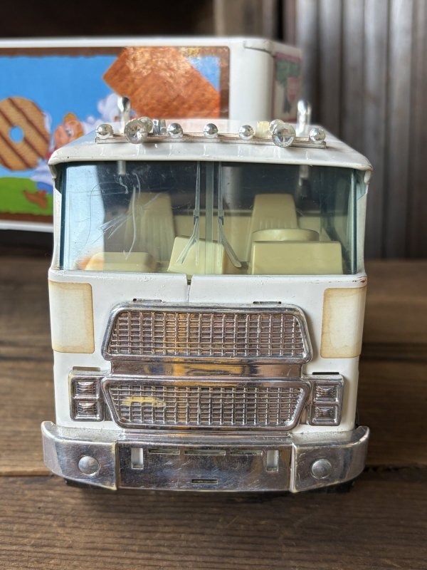 画像10: 80s Nylint Keebler Advertising Pressed Steel Truck and Trailer (A847)
