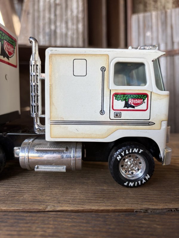 画像20: 80s Nylint Keebler Advertising Pressed Steel Truck and Trailer (A847)