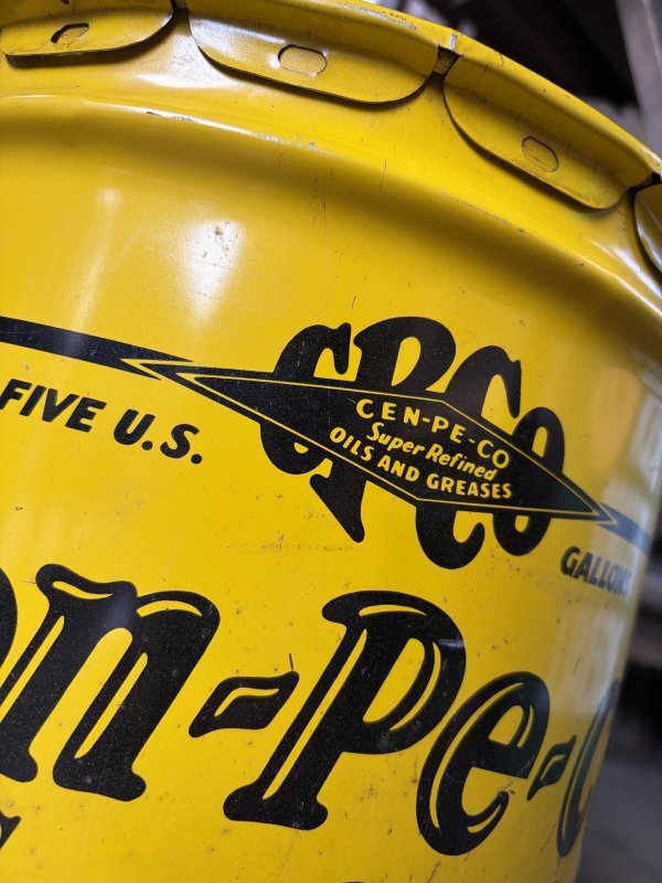 画像2: Vintage Cen-Pe-Co Five U.S. Gallons Oil Can (A851)