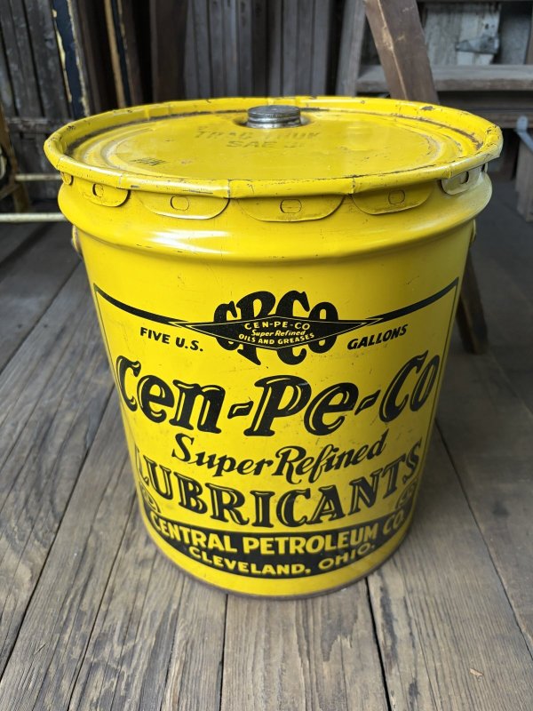 画像1: Vintage Cen-Pe-Co Five U.S. Gallons Oil Can (A851)