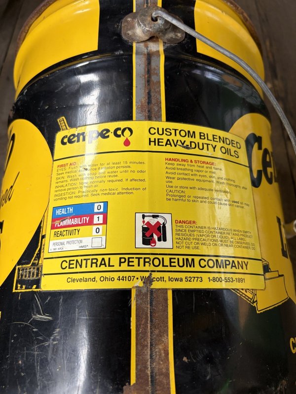 画像3: Vintage Cen-Pe-Co Five U.S. Gallons Oil Can (A850)
