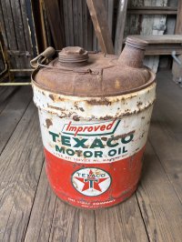 Vintage TEXACO 5 Gallon Oil Can (A856)