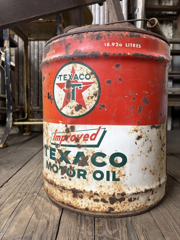 画像4: Vintage TEXACO 5 Gallon Oil Can (A856)