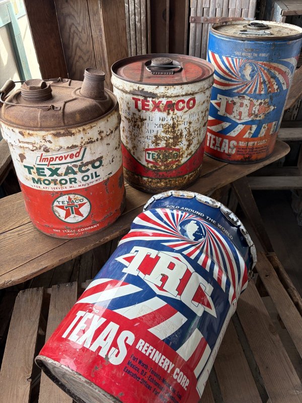 画像17: Vintage TEXACO 5 Gallon Oil Can (A855)