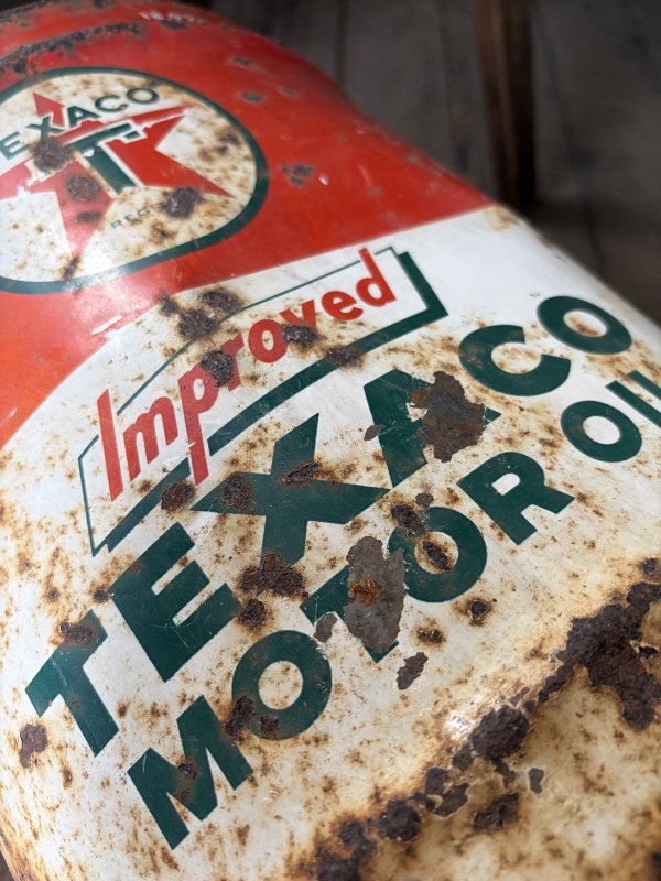 画像10: Vintage TEXACO 5 Gallon Oil Can (A856)