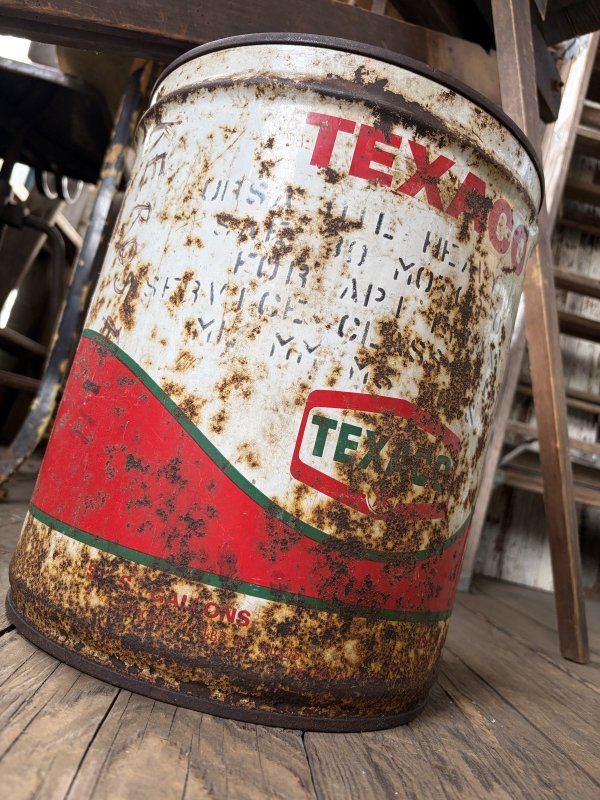 画像8: Vintage TEXACO 5 Gallon Oil Can (A855)