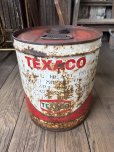 画像1: Vintage TEXACO 5 Gallon Oil Can (A855) (1)
