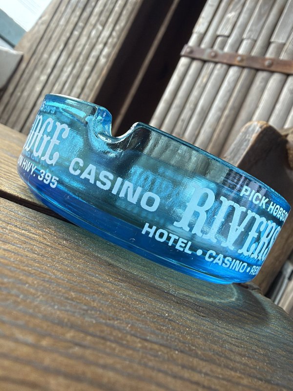 画像2: Vintage Motel Restaurant Casino Ashtray / Pic Hobson's Riverside Topaz Lodge (A867)