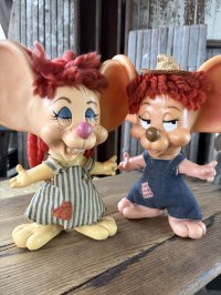 70s Vintage Florida Mouse Hillbilly Set ROY DES OF FLA (A877)