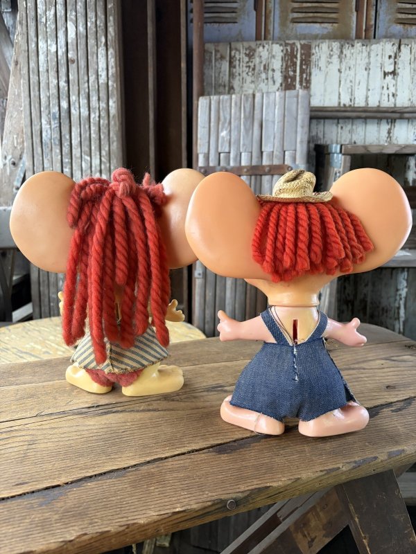 画像5: 70s Vintage Florida Mouse Hillbilly Set ROY DES OF FLA (A877)