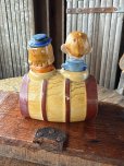 画像3: Vintage Drunk 4 Eyes Double Vision Nodder Salt & Pepper Shakers Japan (A878) (3)