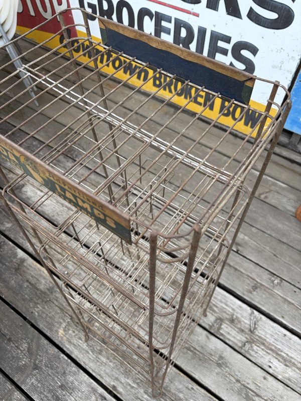 画像6: Vintage G.E General Electric MAZDA LAMPS Store Display Metal Rack (A879) 