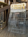 画像17: Vintage Advertising BRADAS & GHEENS CANDIES Store Display Wire Rack (A880)  (17)