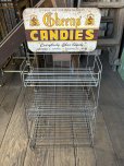 画像1: Vintage Advertising BRADAS & GHEENS CANDIES Store Display Wire Rack (A880)  (1)