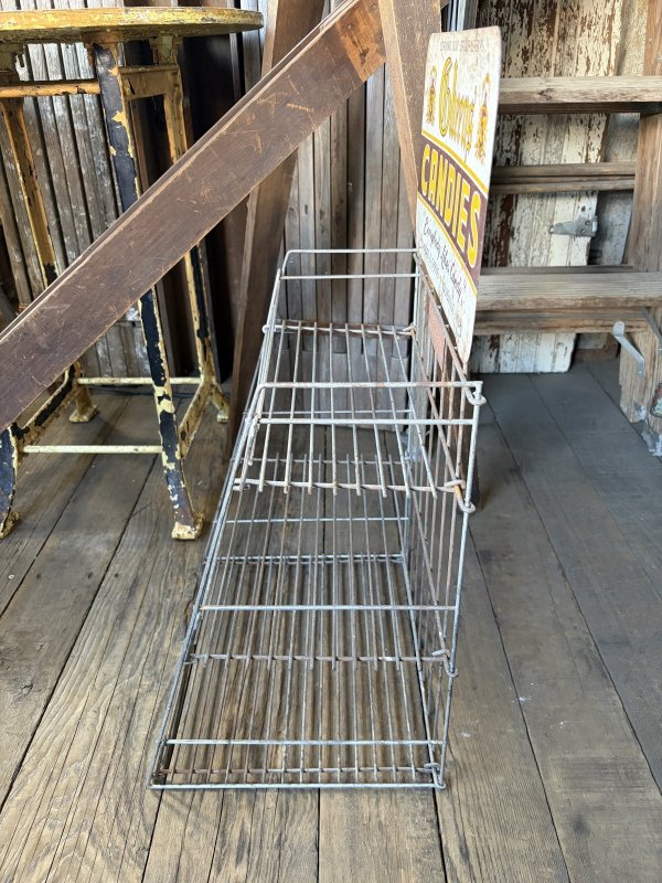画像4: Vintage Advertising BRADAS & GHEENS CANDIES Store Display Wire Rack (A880) 