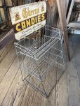 画像2: Vintage Advertising BRADAS & GHEENS CANDIES Store Display Wire Rack (A880)  (2)
